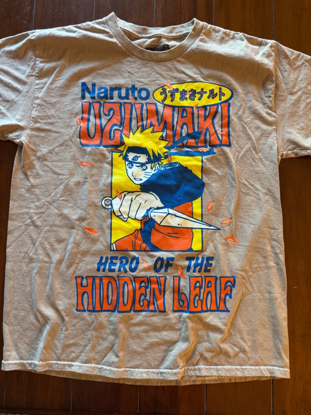 Naruto Uzumaki Graphic Tee Hero of The Hidden Leaf anime shirt, unisex